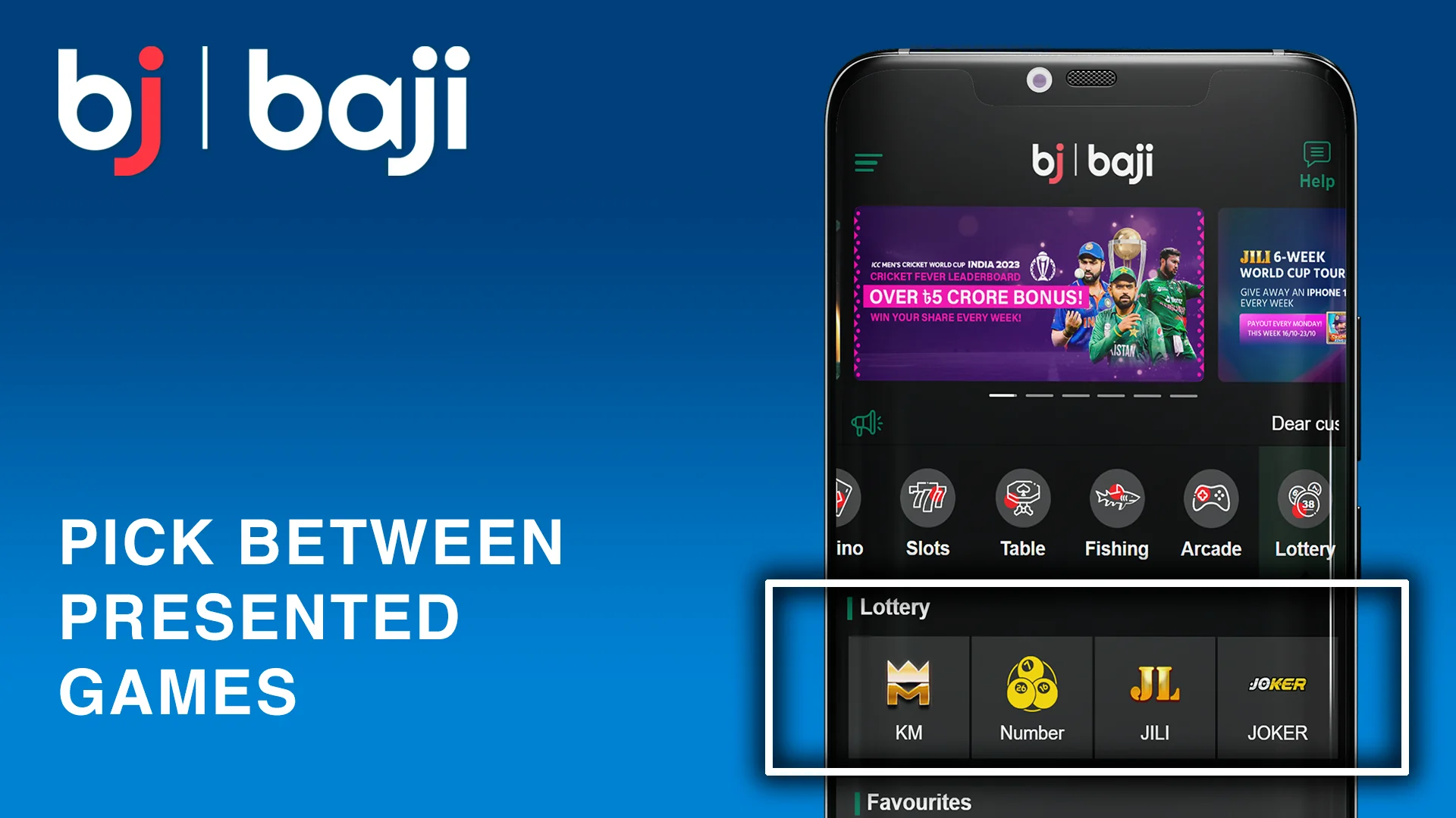 Pick Between Presented Baji Lottery Games Providers