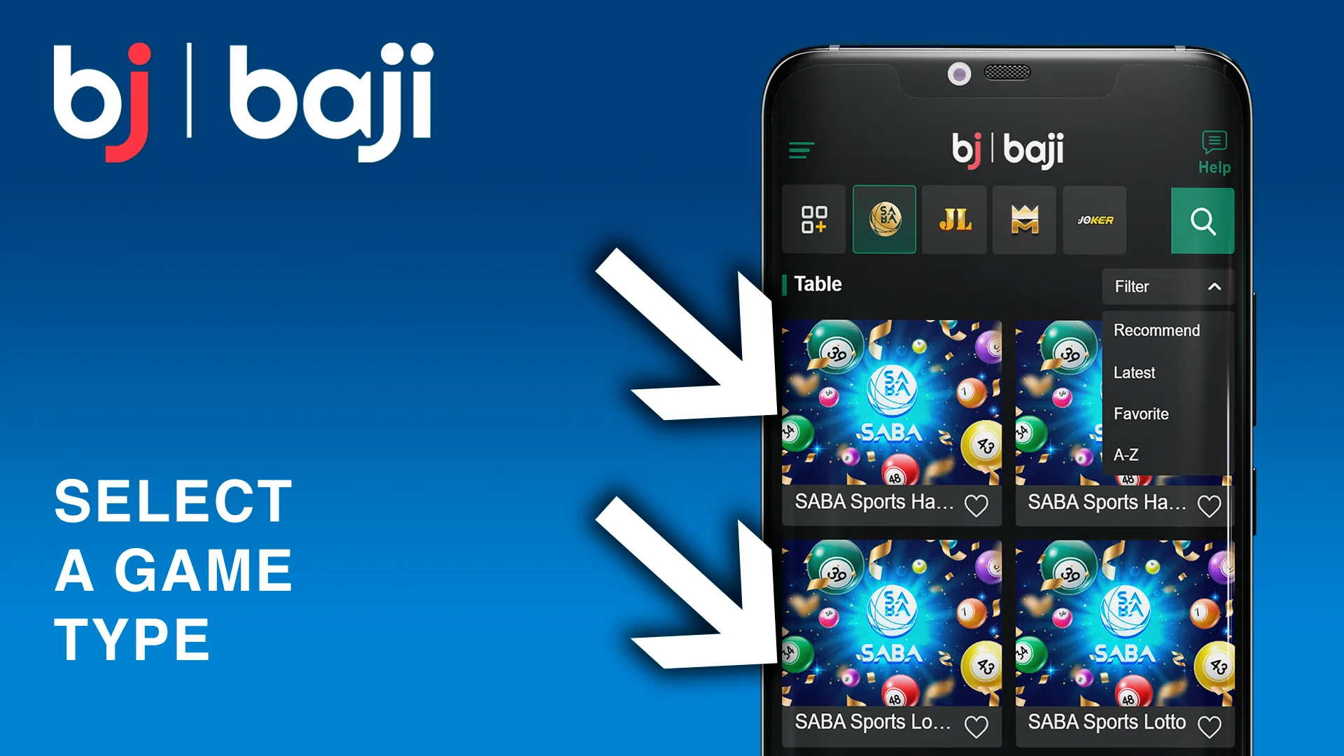 Select a Lottery Game Type - Baji Bangladesh