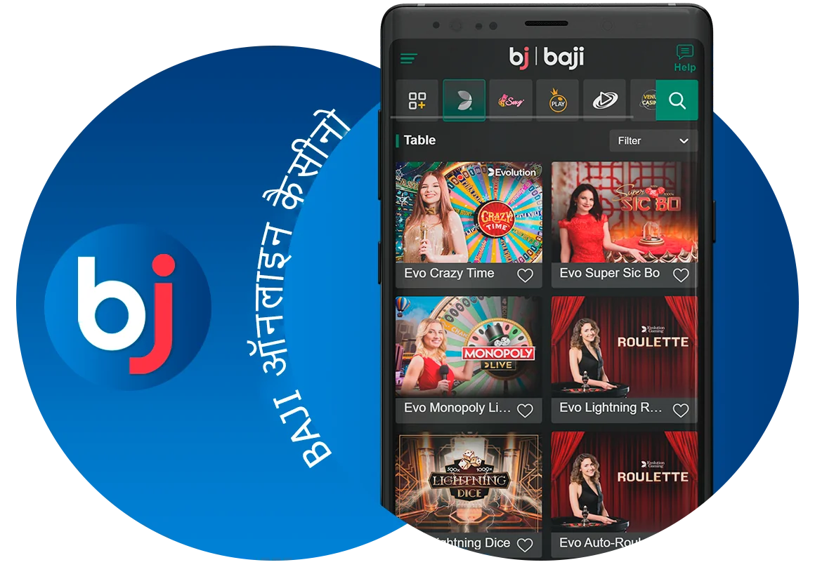 Baji ऑनलाइन कैसीनो के बारे में सामान्य जानकारी
