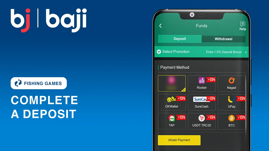 Complete a Deposit - Baji Bangladesh